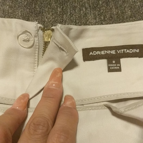 Adrienne Vittadini Khaki Skirt - Picture 9 of 14